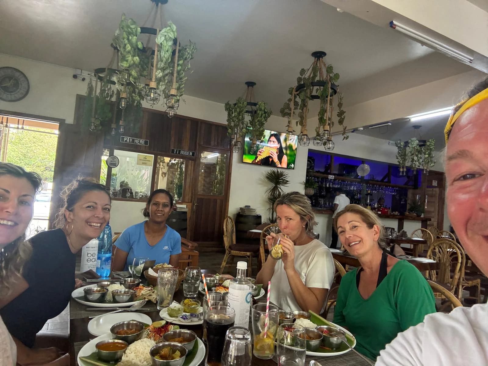 Un repas partagé à l'île Maurice