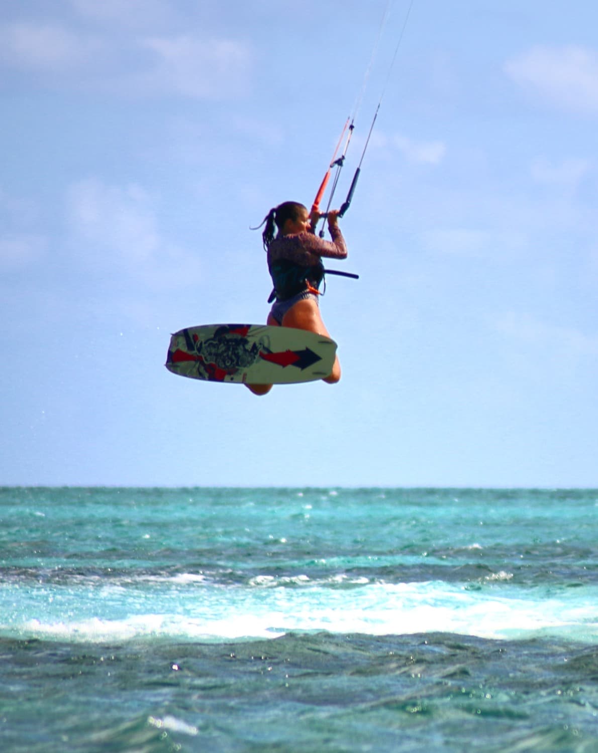 Kitesurf sur le lagon de Rodrigues