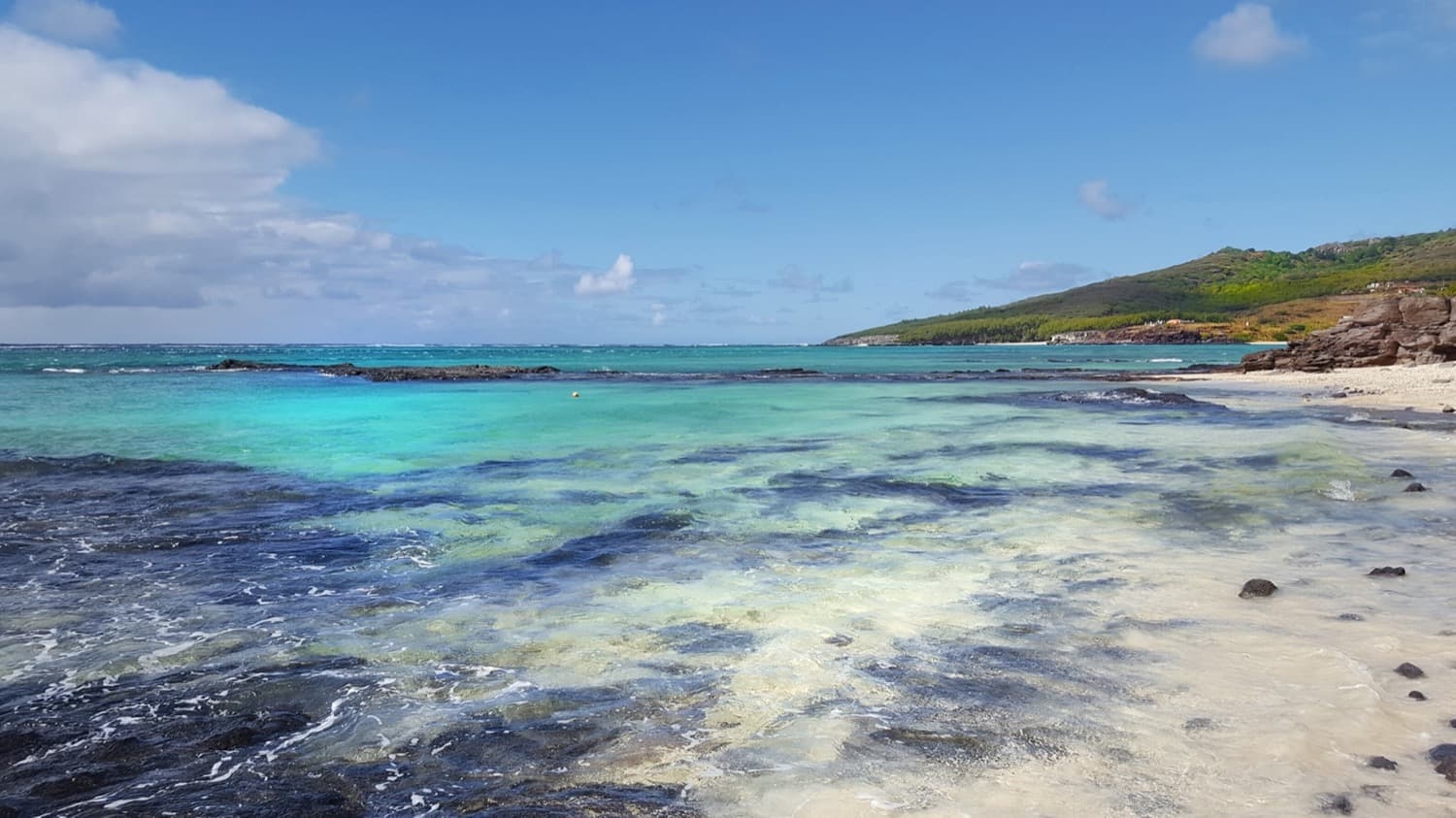 Récif et eaux peu profondes de Rodrigues