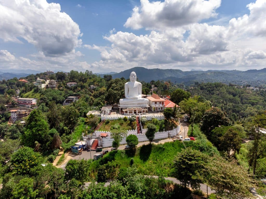 Site culturel et temple au Sri Lanka