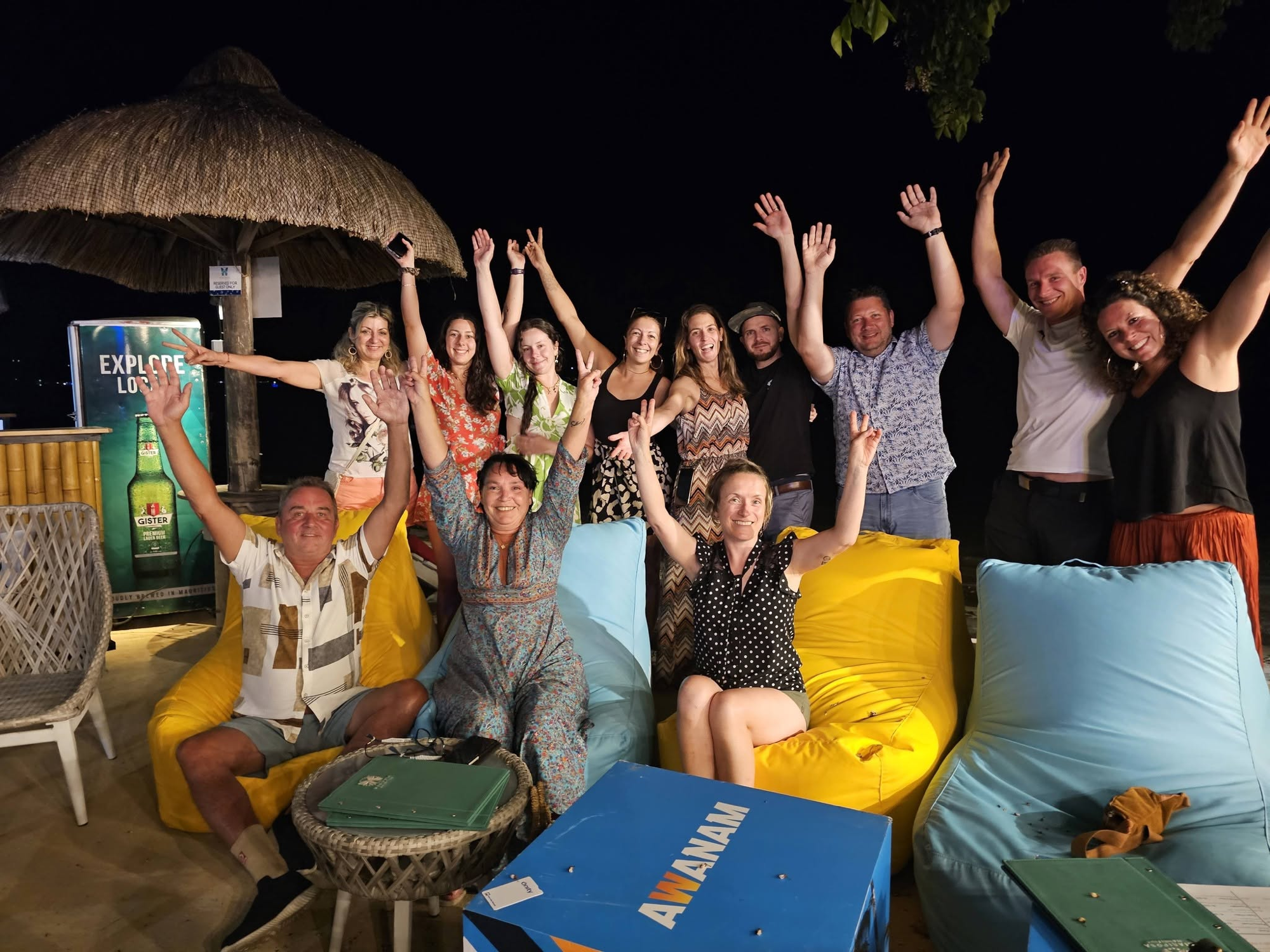 Une rencontre avec des voyageurs à l'île Maurice