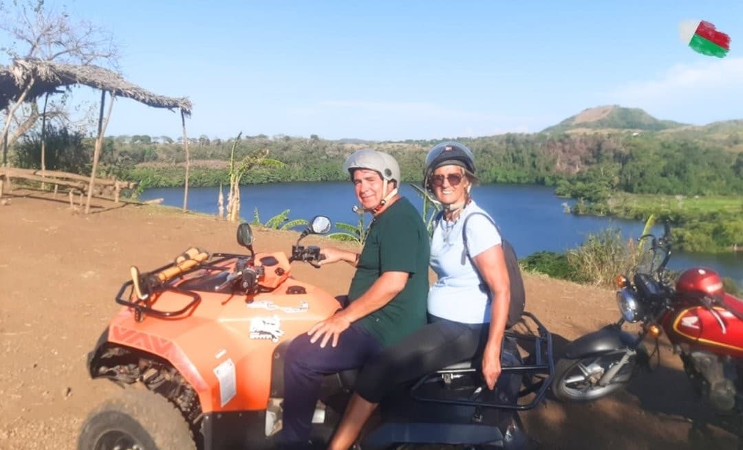 Souvenir de voyage de Nathalie & Dominique à Nosy Be · Madagascar